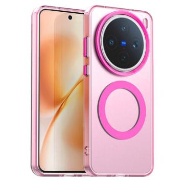 Vivo X200s Red Candy Magsafe PC Hybrid TPU Phone Case - 1