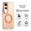 Vivo V50 Lite 5G Orange Candy Magsafe PC Hybrid TPU Phone Case - 5