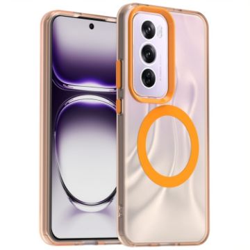 OPPO Reno12 Global Candy Magsafe PC Hybrid TPU Case - Orange - 1