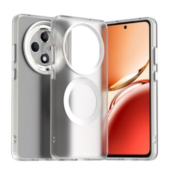 OPPO Reno12 F 4G White Candy Magsafe PC Hybrid TPU Phone Case - 1