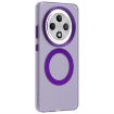 OPPO Reno12 F 5G Purple Candy Magsafe PC Hybrid TPU Phone Case - 4