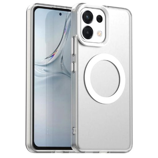 OPPO K13 5G White Candy Magsafe PC Hybrid TPU Phone Case - 1