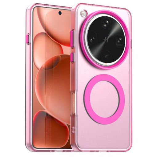 OPPO Find X8 Ultra Red Candy Magsafe PC Hybrid TPU Phone Case - 1
