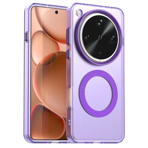 OPPO Find X8 Ultra Candy Magsafe PC Hybrid TPU Case - Purple - 1
