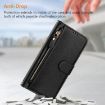 Realme 14/14T 5G Black Leather Wallet Phone Case with Multi-Card Slots - 6