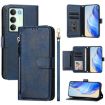 Realme 14x/C75 5G/V70 Leather Wallet Phone Case with Multi-Card Slots - 1