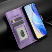 Realme 14x/C75 5G/V70 Purple Leather Wallet Phone Case with Multi-Card Slots - 2