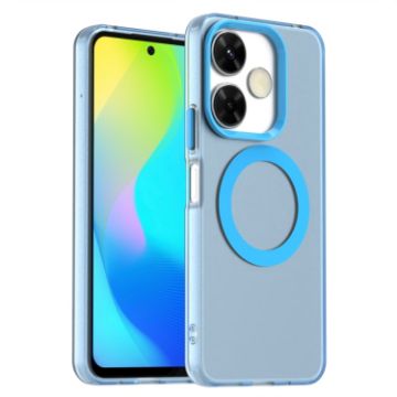 Xiaomi Poco M6 4G Blue Candy Magsafe PC Hybrid TPU Phone Case - 1