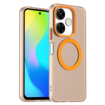 Xiaomi Poco M6 Plus Orange Candy Magsafe PC Hybrid TPU Phone Case - 1