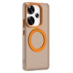 Xiaomi Poco F6 5G Orange Magsafe PC Hybrid TPU Phone Case - 4