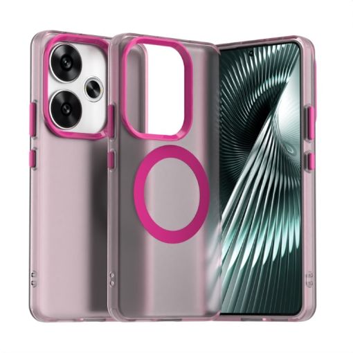 Xiaomi Poco F6 5G Red Candy Magsafe PC Hybrid TPU Phone Case - 1