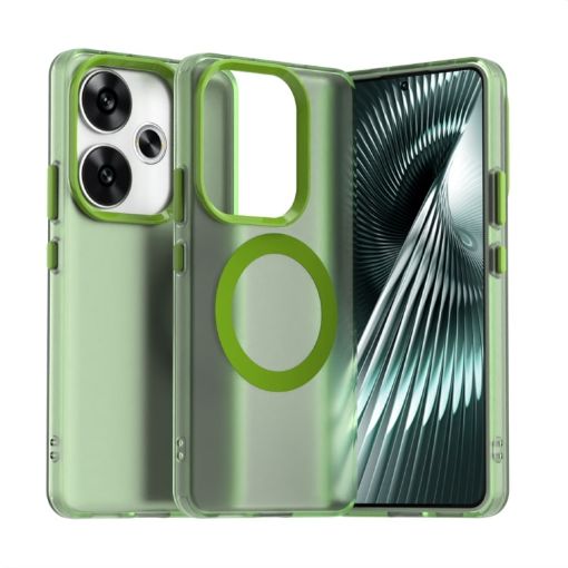Xiaomi Poco F6 5G Green Candy Magsafe PC Hybrid TPU Phone Case - 1