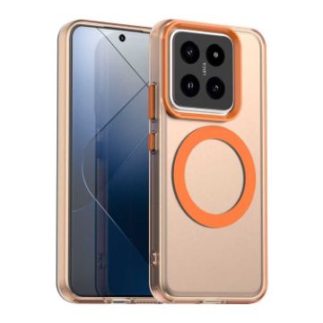 Xiaomi 14 Pro Candy Magsafe PC Hybrid TPU Case - Orange - 1
