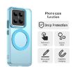 Xiaomi 14 Candy Magsafe PC Hybrid TPU Phone Case - Blue - 4