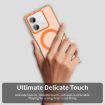 Xiaomi Poco X6 Neo 5G Orange Magsafe Hybrid TPU Phone Case - 5
