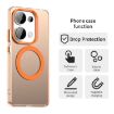 Xiaomi Poco M6 Pro 4G Orange Magsafe Hybrid TPU Phone Case - 4