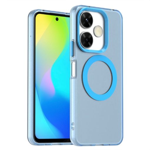 Redmi 13 4G Blue Candy Magsafe PC Hybrid TPU Phone Case - 1