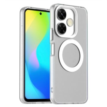 Redmi Note 13R White Candy Magsafe PC Hybrid TPU Phone Case - 1