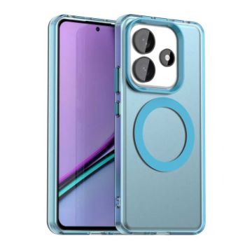 Redmi Note 14 5G Blue Candy Magsafe PC Hybrid TPU Phone Case - 1