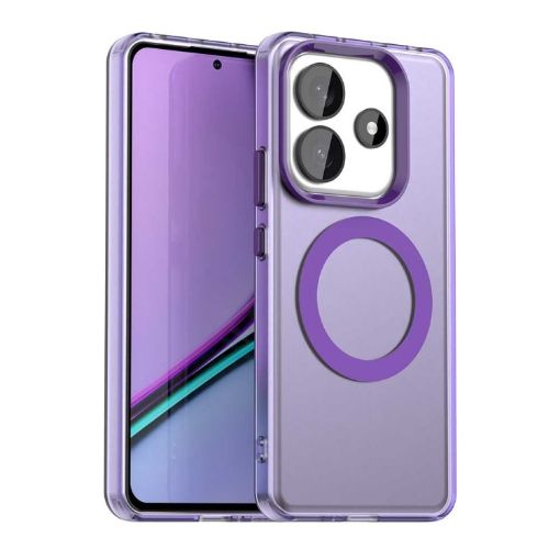 Redmi Note 14 5G Purple Candy Magsafe PC Hybrid TPU Phone Case - 1