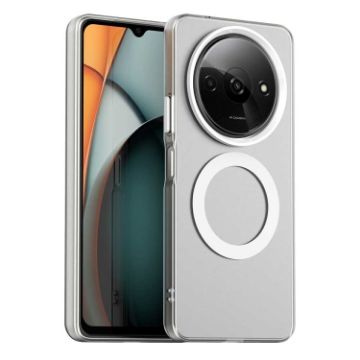 Redmi A3 Candy Magsafe PC Hybrid TPU Phone Case - White - 1