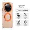 Redmi A3 Orange Magsafe PC Hybrid TPU Phone Case - 4