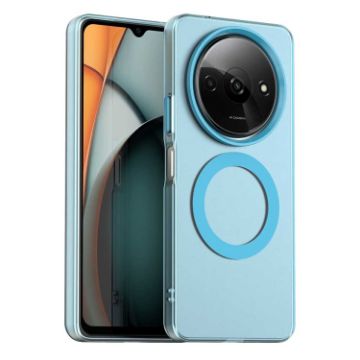Redmi A3 Blue Candy Magsafe PC Hybrid TPU Phone Case - 1