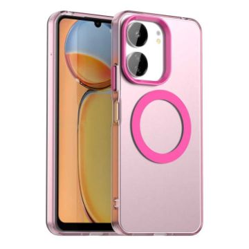 Red Redmi 13R 5G Candy Magsafe PC Hybrid TPU Phone Case - 1