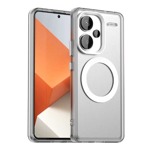 Redmi Note 13 Pro+ White Candy Magsafe PC Hybrid TPU Phone Case - 1