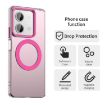 Red Magsafe PC Hybrid TPU Case for Redmi Note 13R Pro - 4