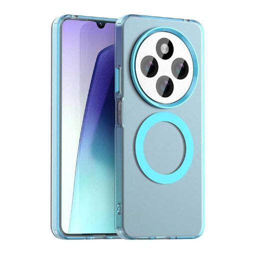Redmi A3 Pro Blue Candy Magsafe PC Hybrid TPU Phone Case - 1