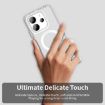 Redmi Note 14 4G Candy Magsafe PC Hybrid TPU Case White 163.25mm - 5