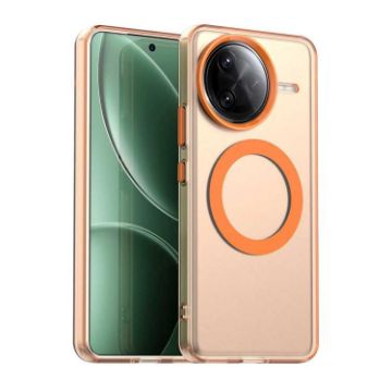 Redmi K80 Pro Candy Magsafe PC Hybrid TPU Case - Orange - 1