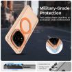 Redmi Note 14 Pro 4G Orange Magsafe Hybrid TPU Phone Case - 2