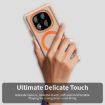 Redmi Note 14 Pro 4G Orange Magsafe Hybrid TPU Phone Case - 5