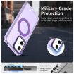 Redmi Note 12 5G/Poco X5 Purple Magsafe Hybrid TPU Phone Case - 2