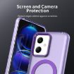 Redmi Note 12 5G/Poco X5 Purple Magsafe Hybrid TPU Phone Case - 7