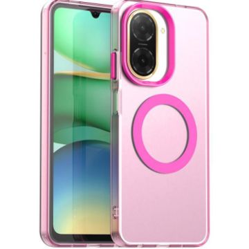 Redmi A5/Xiaomi Poco C71 MagSafe PC Hybrid TPU Phone Case Red  - 1