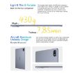 Ulefone Tab W10 10.1" Tablet, 4GB+128GB, Android 14, Unisoc T606, EU Plug - 6