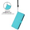 Infinix GT 30 Pro Lake Blue Leather Phone Case with Lanyard - 6