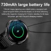 LEMFO K66 Smart Watch 1.85" Bluetooth Call, Heart Rate/Blood Oxygen, Black - 7
