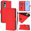 Ulefone Note 14 Red Leather Phone Case with Lanyard - Skin Feel - 1