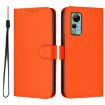 Ulefone Note 14 Orange Leather Phone Case with Lanyard - 2