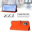 Ulefone Note 14 Orange Leather Phone Case with Lanyard - 3