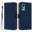 Ulefone Note 14 Leather Phone Case with Lanyard - Navy Blue - 2