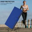 Ulefone Note 17 Pro Dark Blue Leather Phone Case with Lanyard - 6
