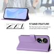 Ulefone Note 17 Pro Leather Phone Case with Lanyard - Lavender Purple - 3