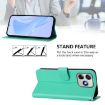 Ulefone Note 18 Ultra Green Leather Phone Case with Lanyard - 3