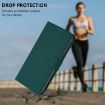 Ulefone Note 18 Ultra Dark Green Leather Phone Case with Lanyard - 6