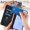 Tecno Camon 40 Premier Black Leather Phone Case with Lanyard - 7